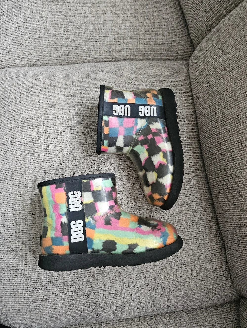 UGG Classic Clear Mini Checks